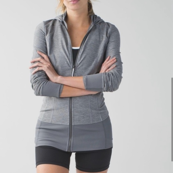 Lululemon Daily Practice Jacket, Heathered Slate - Picture 3 of 8